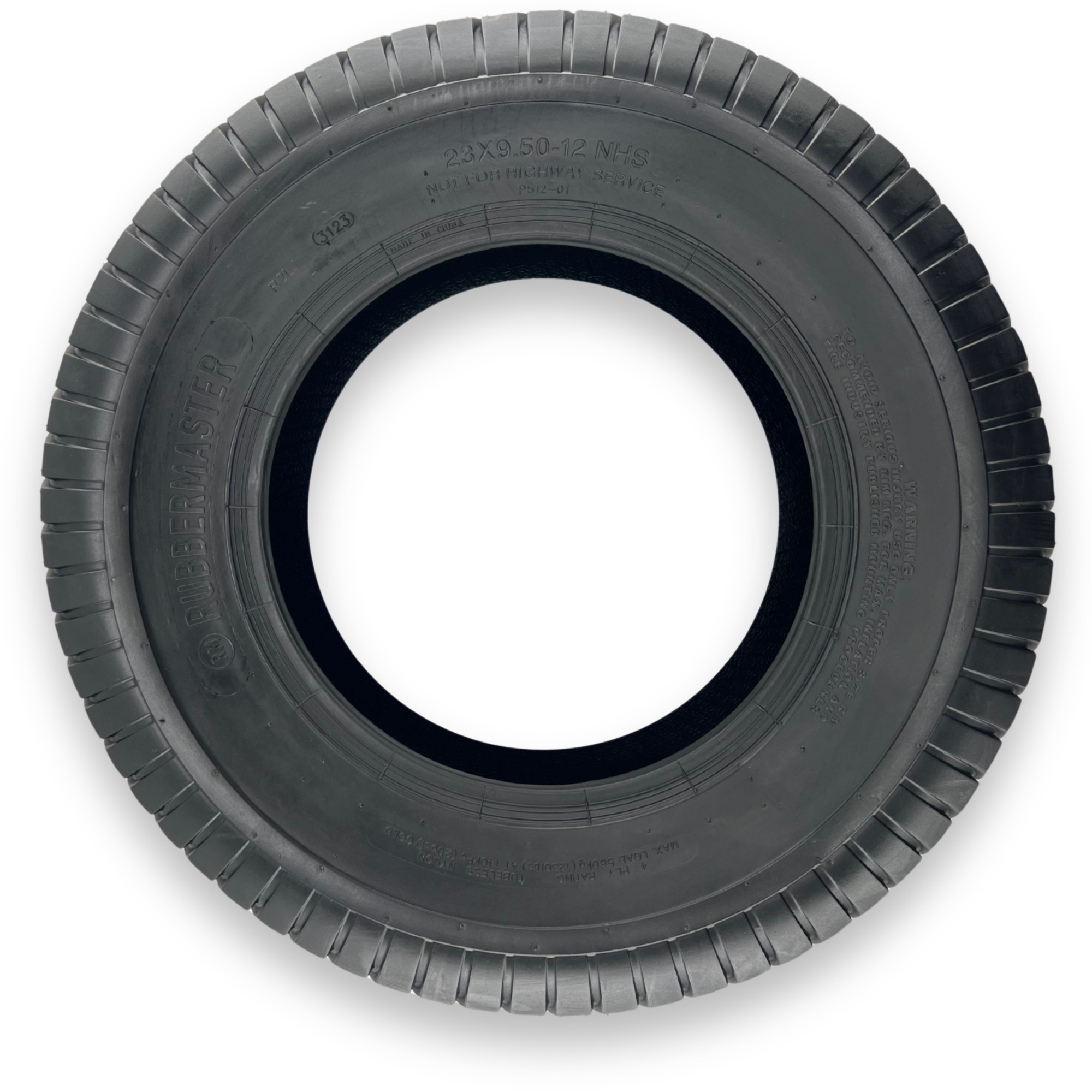 RubberMaster Deestone, Turf 4Ply Utility Tire 23x9.50-12 Tire Diameter 22.99 in, Model# 450440